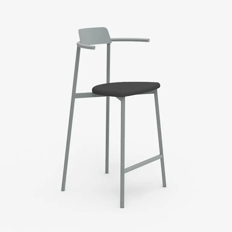 Alice Carrier® Tabouret de bar design en métal made in France