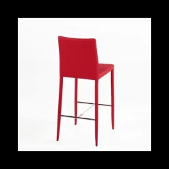 Beo Tabouret contemporain italien en cuir