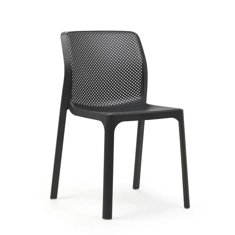 Bit Chaise moderne empilable en polypropylène