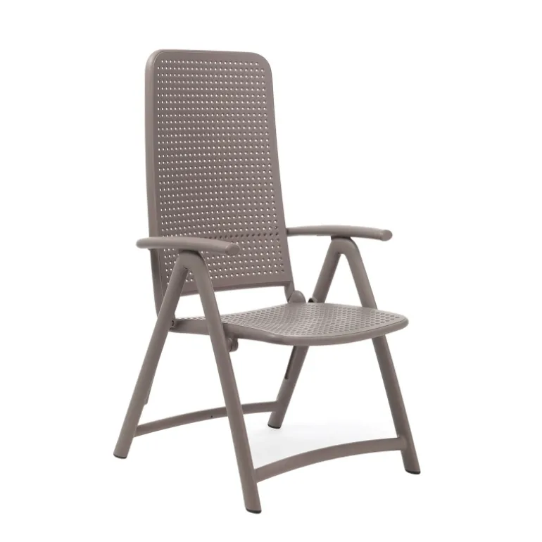 Darsena Fauteuil d'extérieur pliant et réglable en polypropylène