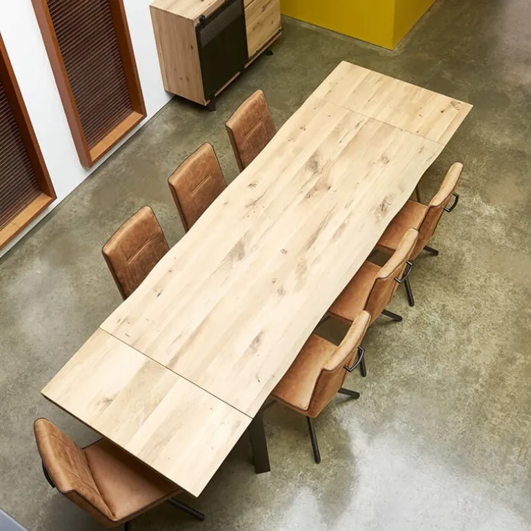 Fusion Table design style industriel extensible pieds en épingle