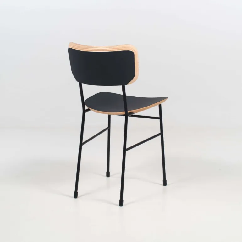 Master S Midj® Chaise rétro en fénix et métal