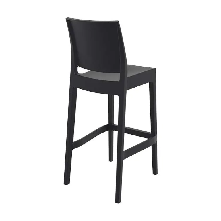 Maya Tabouret de bar empilable en polypropylène