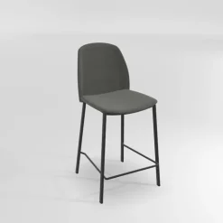 Olivia Tabouret snack moderne en tissu