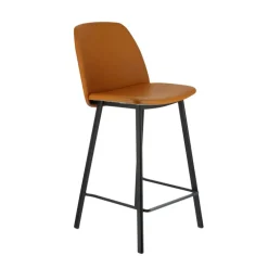 Olivia Tabouret snack tendance en simili rembourré