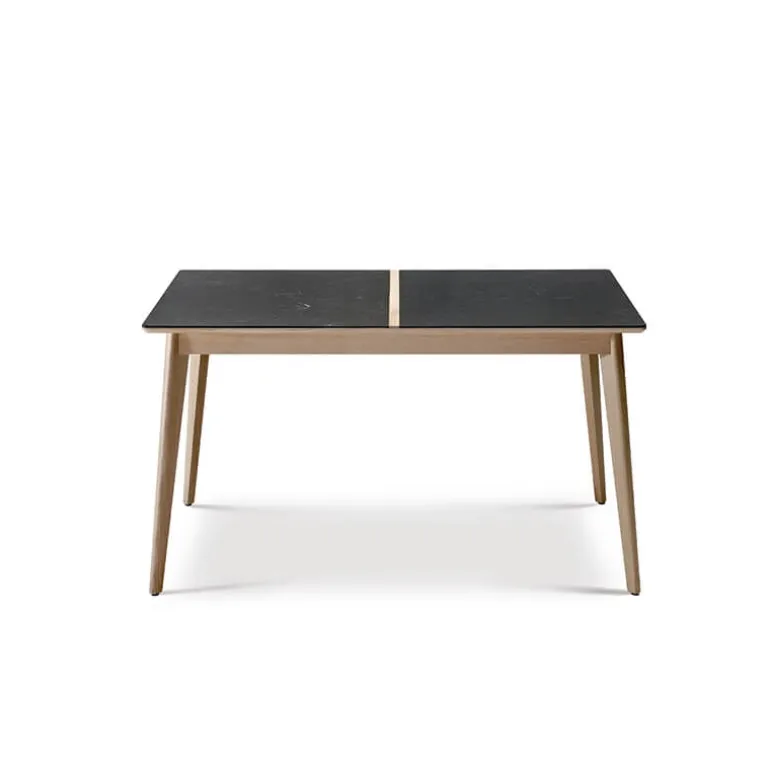 Paul Table extensible en bois et en céramique