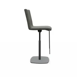 Sherpa Tabouret haut réglable et pivotant en tissu fabriqué en Belgique
