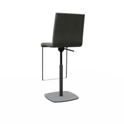 Sherpa Tabouret haut réglable et pivotant en tissu fabriqué en Belgique