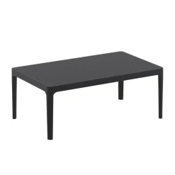 Sky Table basse de jardin rectangulaire en résine