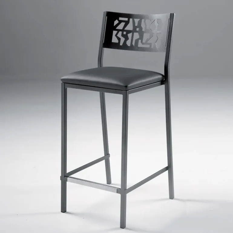 Slide Carrier® Tabouret moderne snack en synthétique et métal