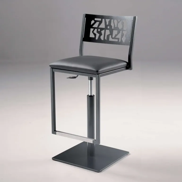 Slide Carrier® Tabouret pivotant et réglable en hauteur style industriel