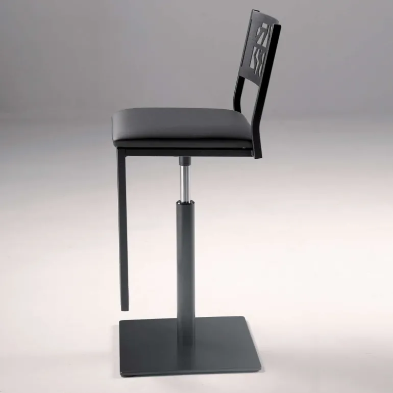 Slide Carrier® Tabouret pivotant et réglable en hauteur style industriel