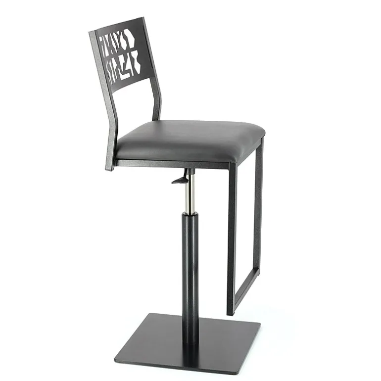 Slide Carrier® Tabouret pivotant et réglable en hauteur style industriel