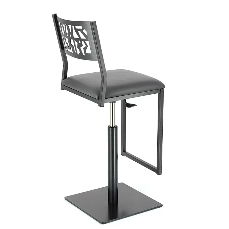 Slide Carrier® Tabouret pivotant et réglable en hauteur style industriel