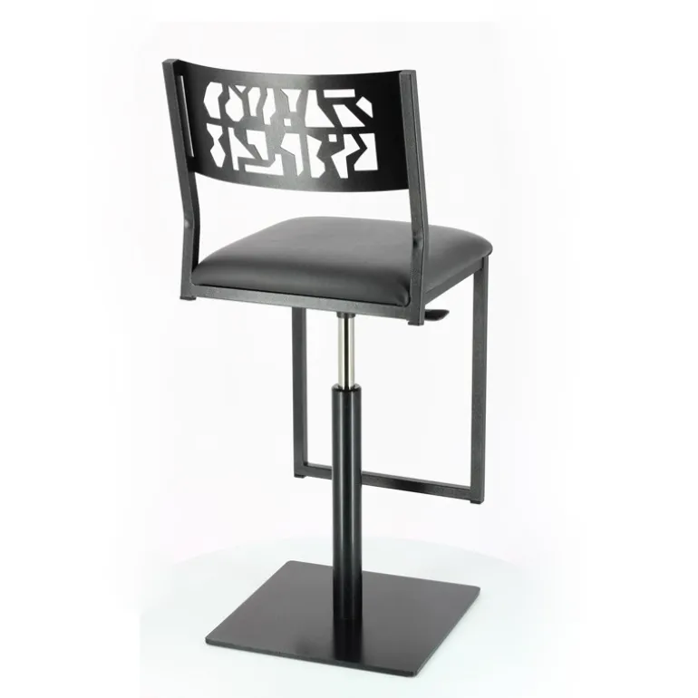 Slide Carrier® Tabouret pivotant et réglable en hauteur style industriel